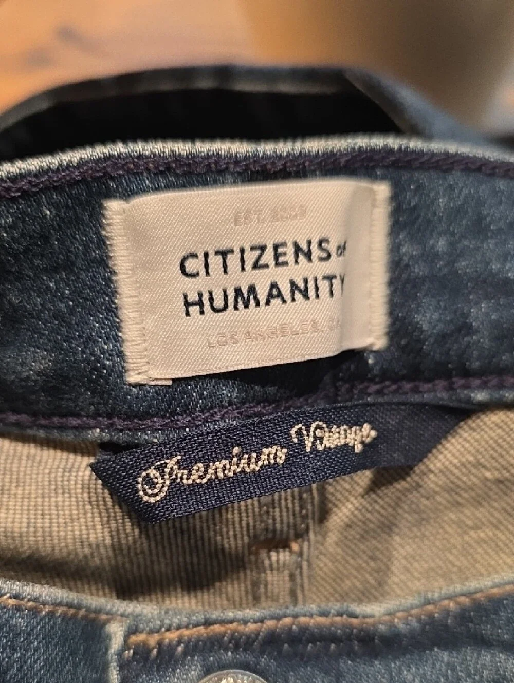 NEW $228 CITIZENS OF HUMANITY EMERSON STRETCH DENIM JEANS IN SKY LANTERN SIZE 27 - Picture 11 of 14